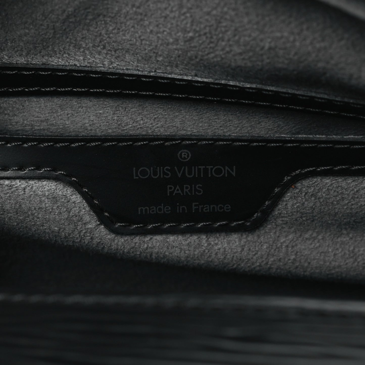 LOUIS VUITTON Epi Soufflot Black