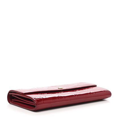 Louis Vuitton Vernis Sarah Wallet Pomme D'Amour 4 of 6
