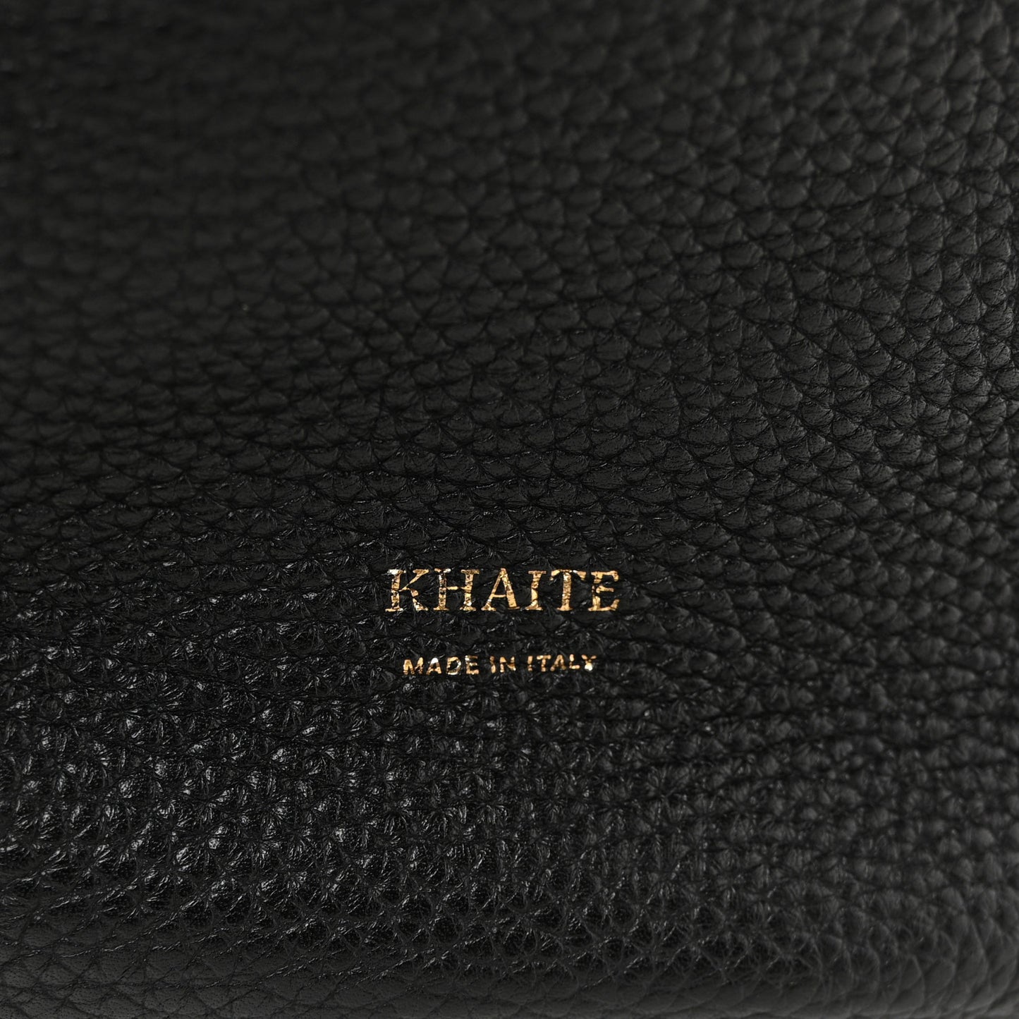 Pebbled Sport Calfskin Medium Lotus Tote Black