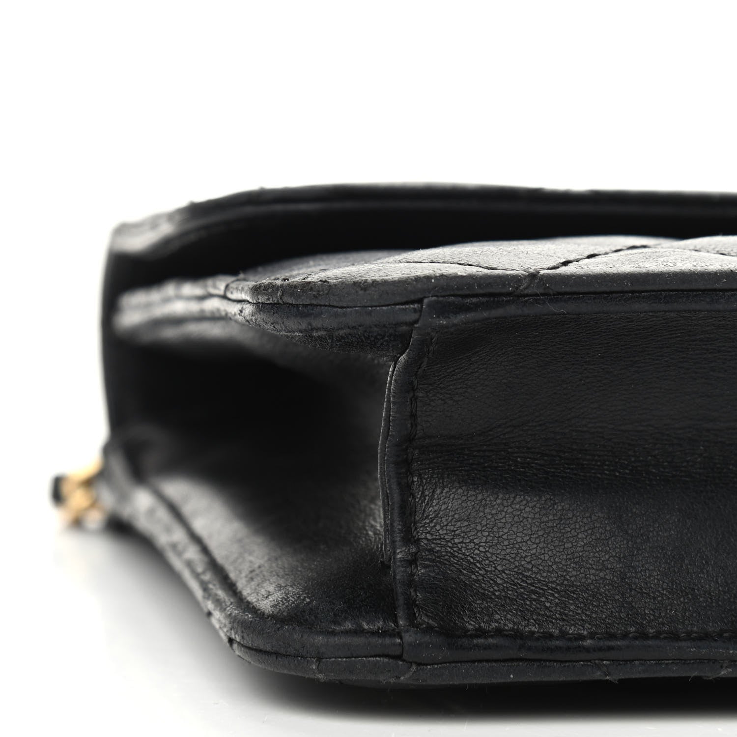 Chanel Lambskin Quilted Medium Crossing Times Flap Black 8 of 13