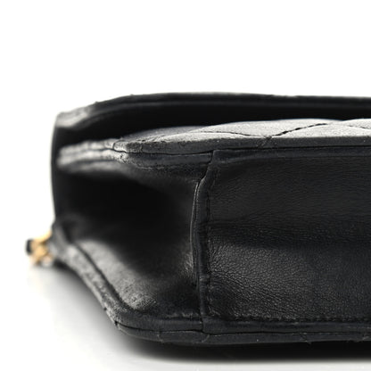 Chanel Lambskin Quilted Medium Crossing Times Flap Black 8 of 13