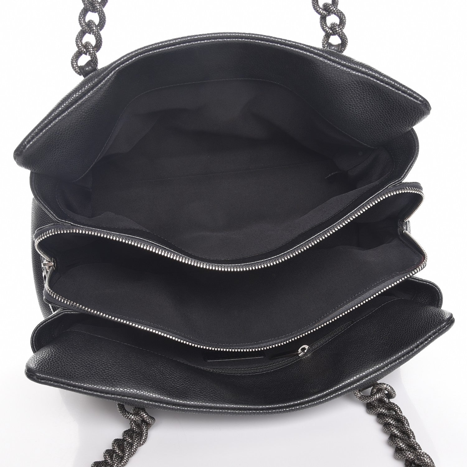 Chanel Caviar 31 Large Tote Dark Grey 5 of 8