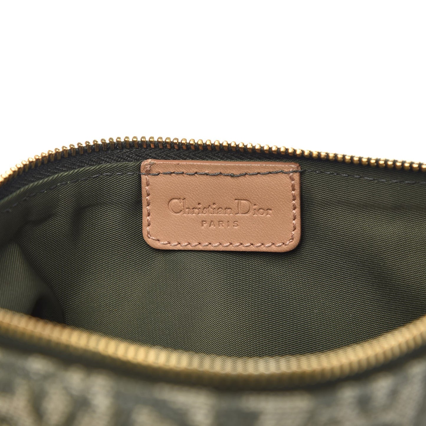 Monogram Mini Saddle Pochette Green