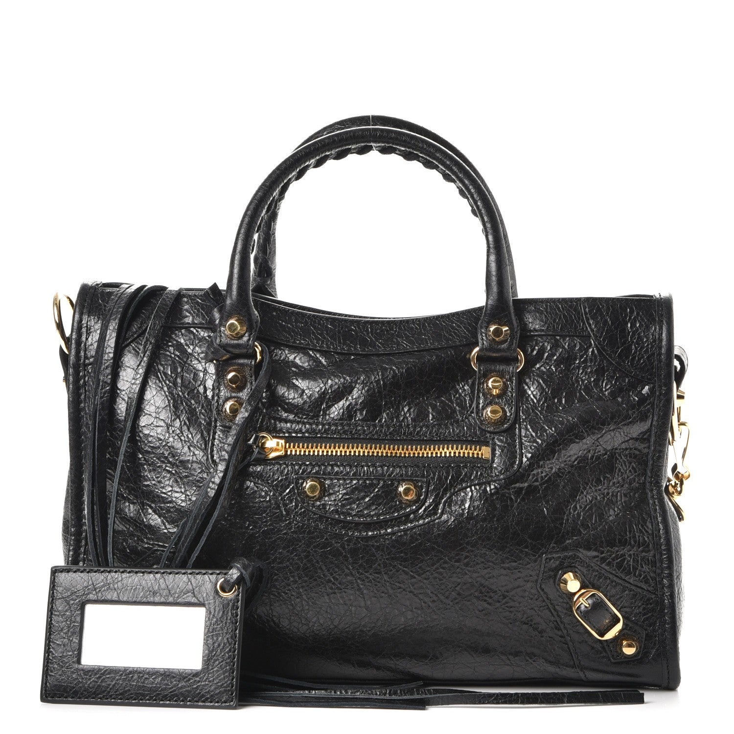 Balenciaga Agneau Classic Gold Hardware S City Black 1 of 7
