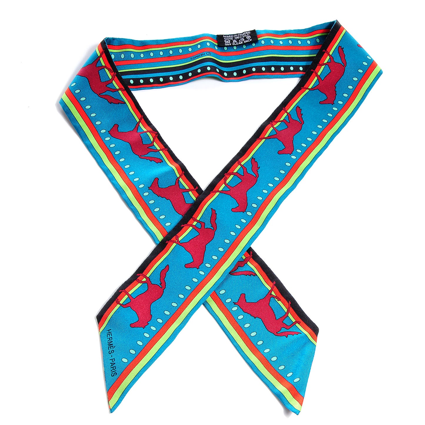 Silk Sequences Twilly Scarf Canard