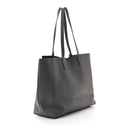 Saint Laurent Calfskin Large Shopping Tote Asphalt 4 of 11