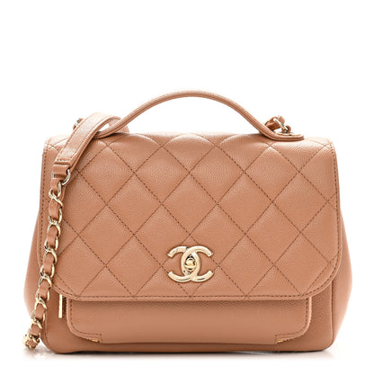 Chanel Caviar Quilted Medium Business Affinity Flap Brown 1 of 12
