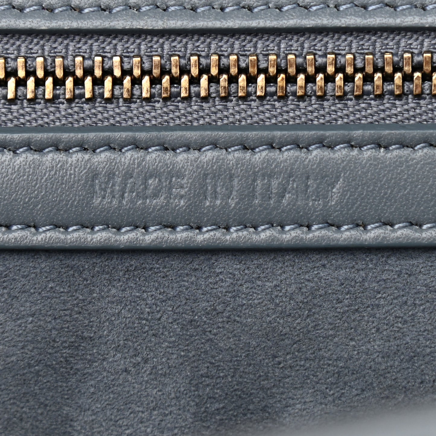 Calfskin Studded Small Diorama Flap Bag Grey