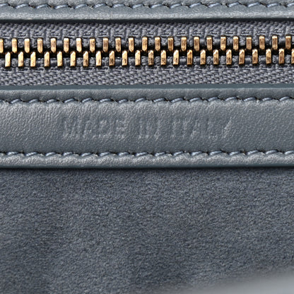 Christian Dior Calfskin Studded Small Diorama Flap Bag Grey 7 of 13