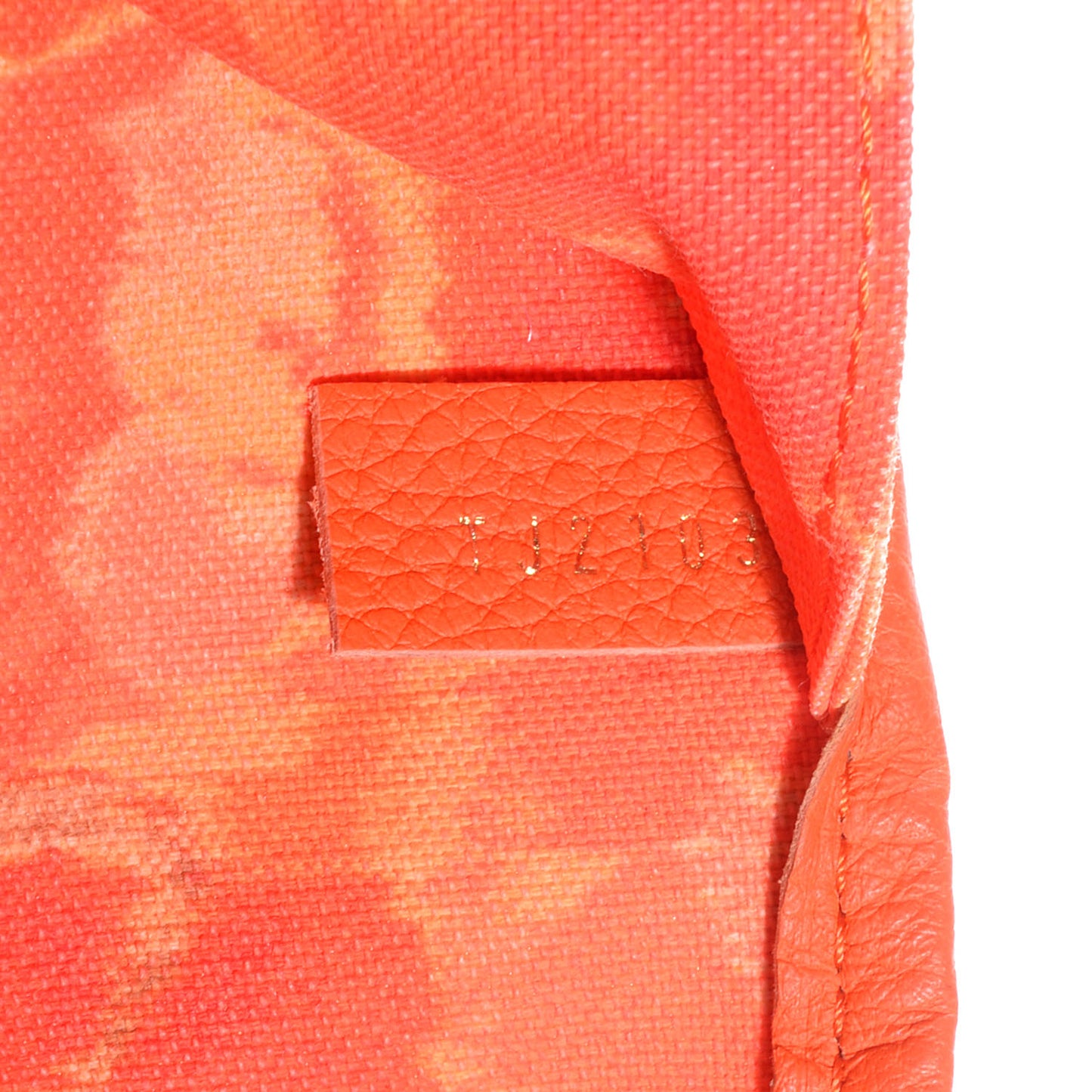 Monogram Articles de Voyage Ikat San Francisco LV Cup Neverfull GM Orange