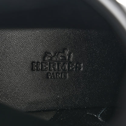 Hermes Calfskin Jill 60 Ankle Boots 38.5 Black 8 of 8