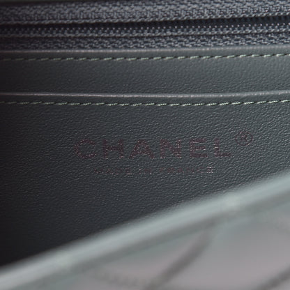 Chanel Lambskin Quilted Mini Rectangular Flap Green 6 of 12