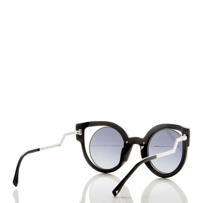Fendi Paradeyes Sunglasses FF 0137/S White Black 4 of 9
