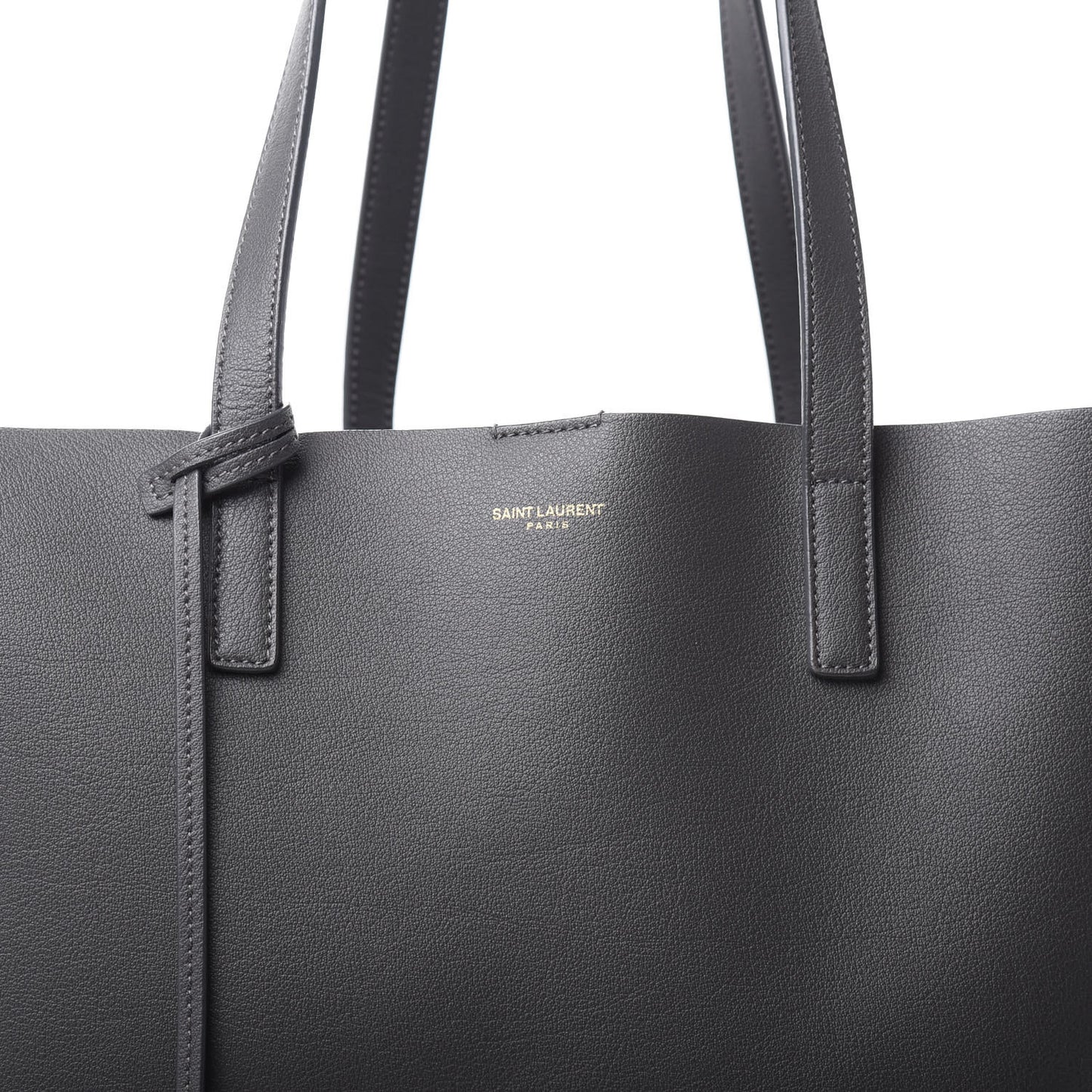 Calfskin Large Shopping Tote Storm