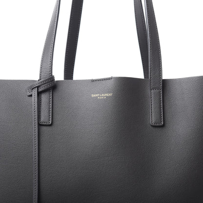 Saint Laurent Calfskin Large Shopping Tote Storm 9 of 12