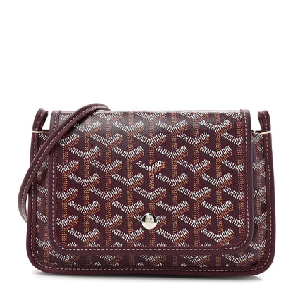 Goyard Goyardine Plumet Wallet Clutch Burgundy 1 of 11