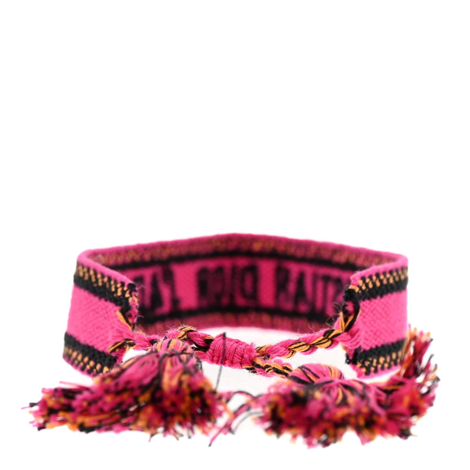 Christian Dior Woven Cotton J'Adior Friendship Bracelet  Pink 3 of 3