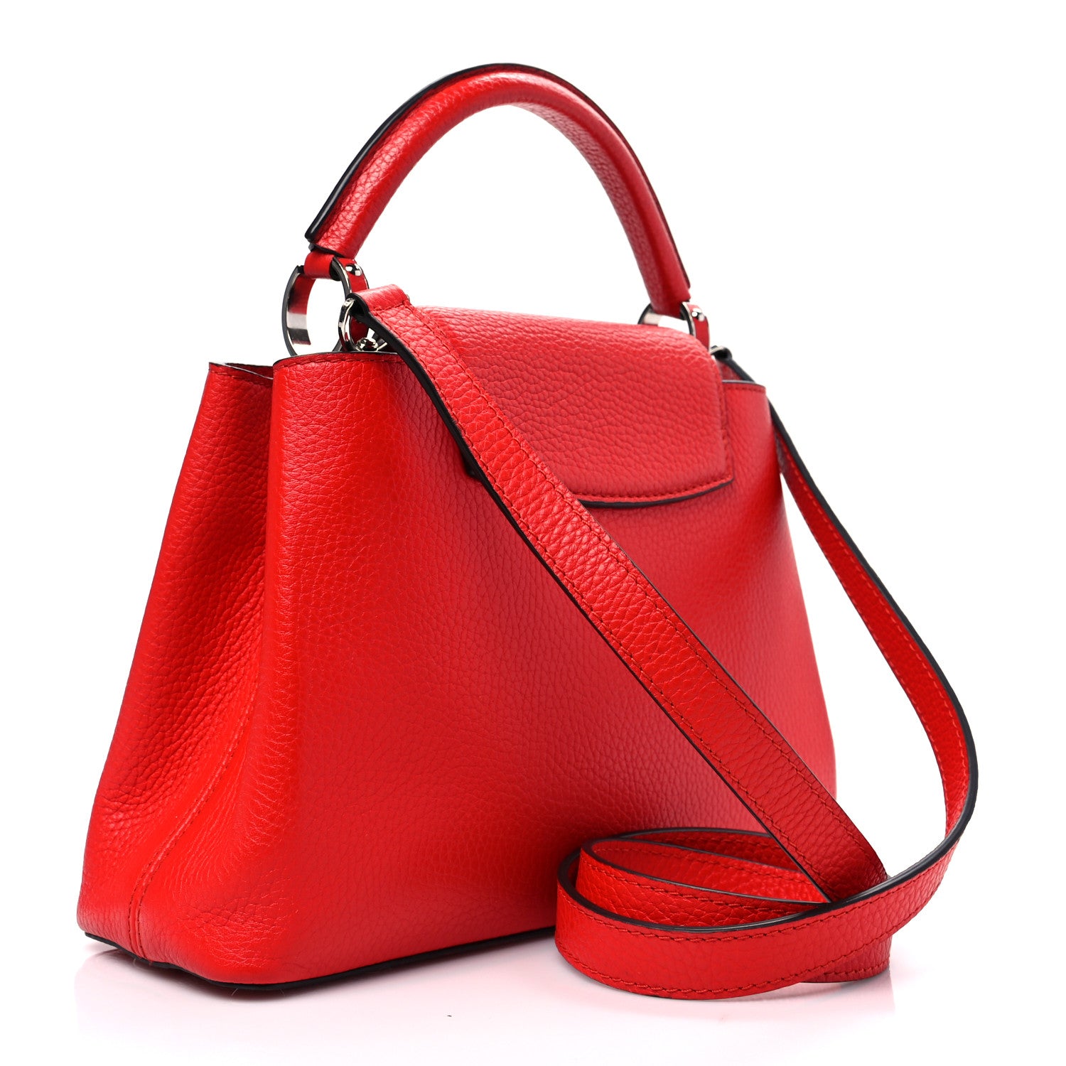 Louis Vuitton Taurillon Capucines BB Coquelicot 2 of 6