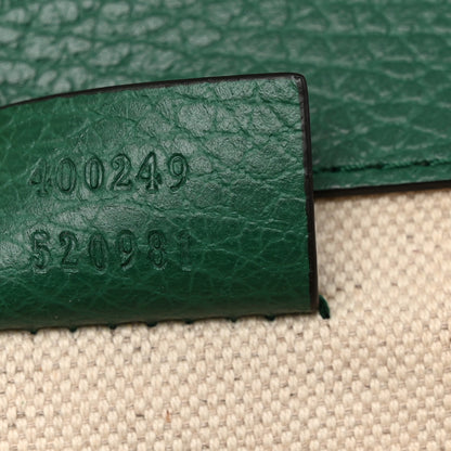 Gucci Pebbled Calfskin Small Dionysus Shoulder Bag Emerald 7 of 10