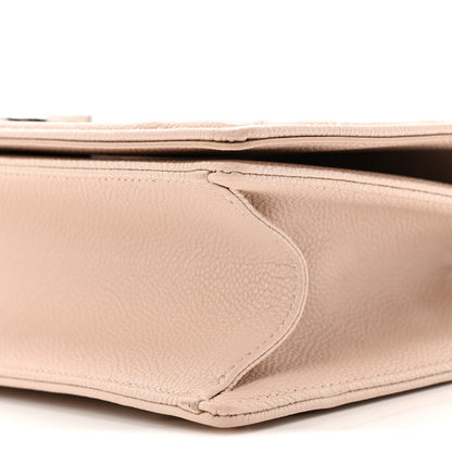 Christian Dior Grained Calfskin Medium Diorama Flap Bag Nude 10 of 15