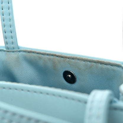 Telfar Vegan Leather Small Shopping Bag Pool Blue 14 of 14