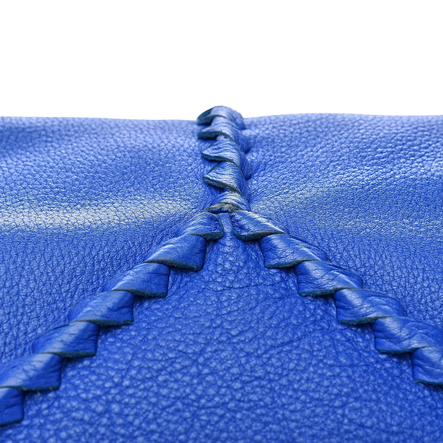 Cervo Deerskin Hobo Signal Blue