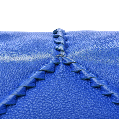 Bottega Veneta Cervo Deerskin Hobo Signal Blue 10 of 13