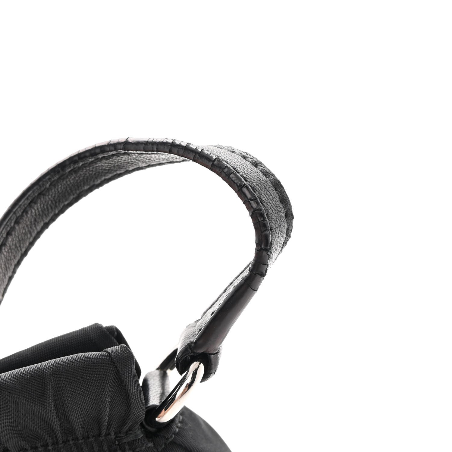 Prada Tessuto Nylon Gaufre Pochette Black 12 of 16
