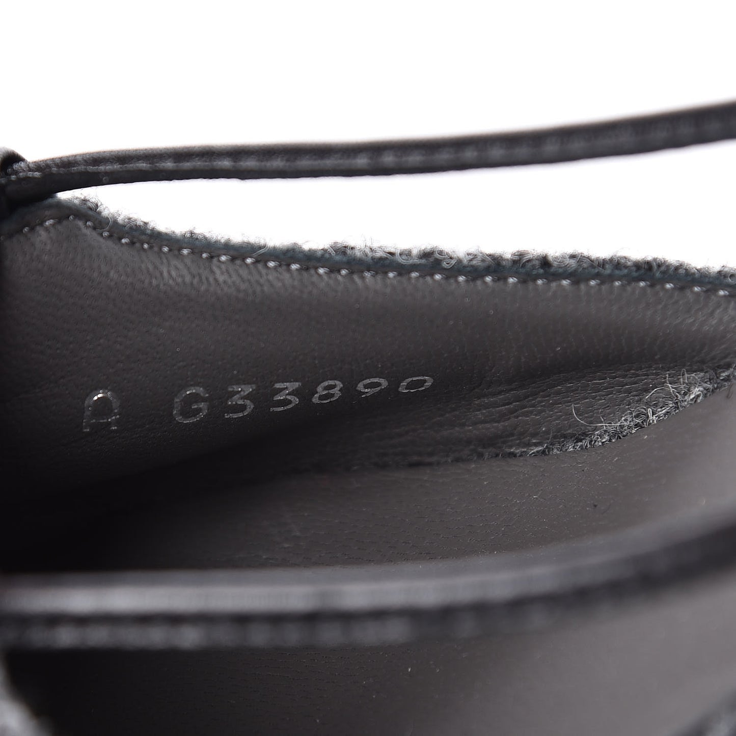 Tweed Satin Cap Toe CC Slingback Pumps 40 Black Grey