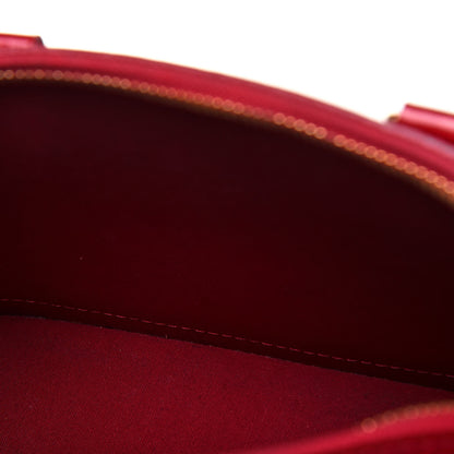 Louis Vuitton Vernis Alma BB Pomme D'Amour 10 of 16