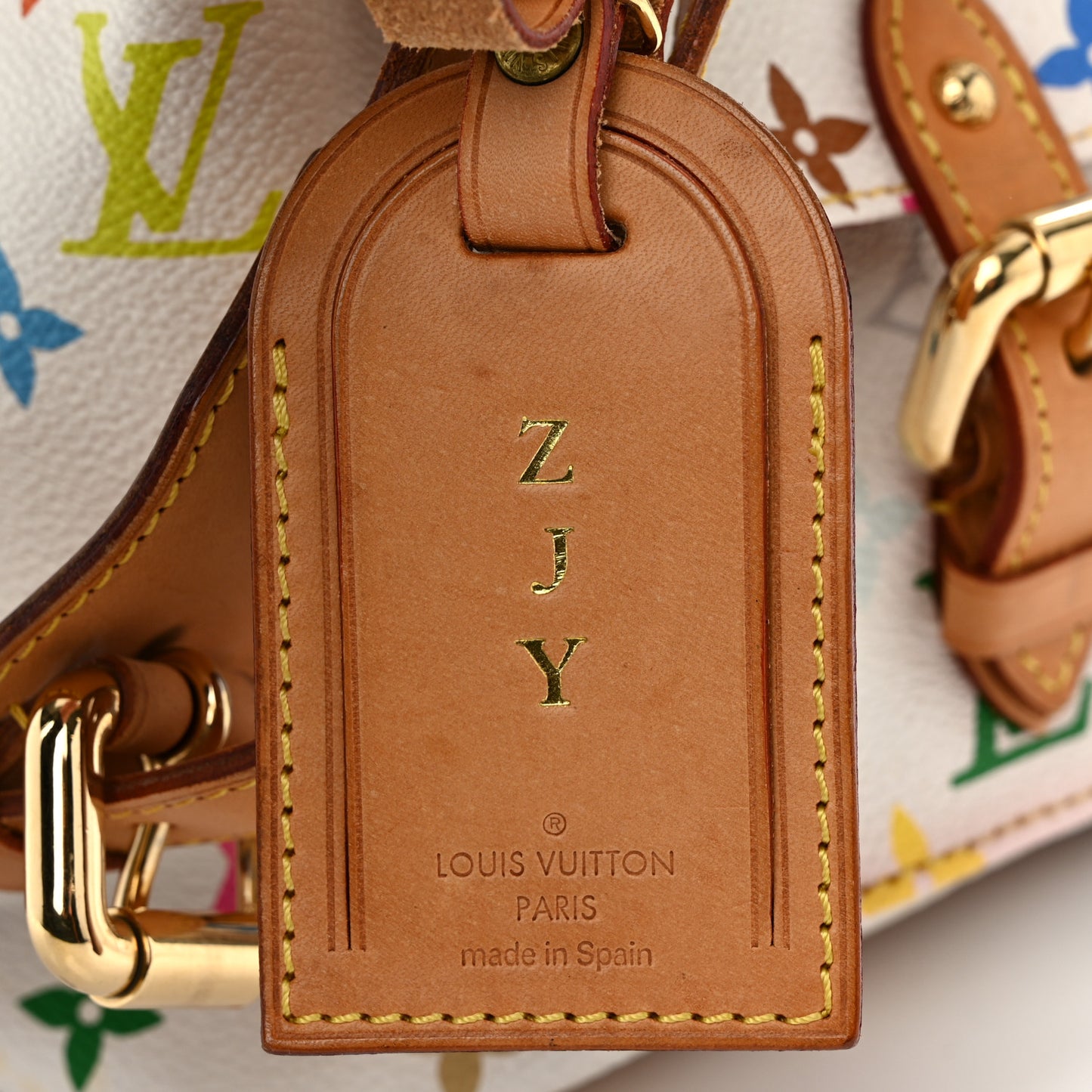 Monogram Multicolor Petit Noe White