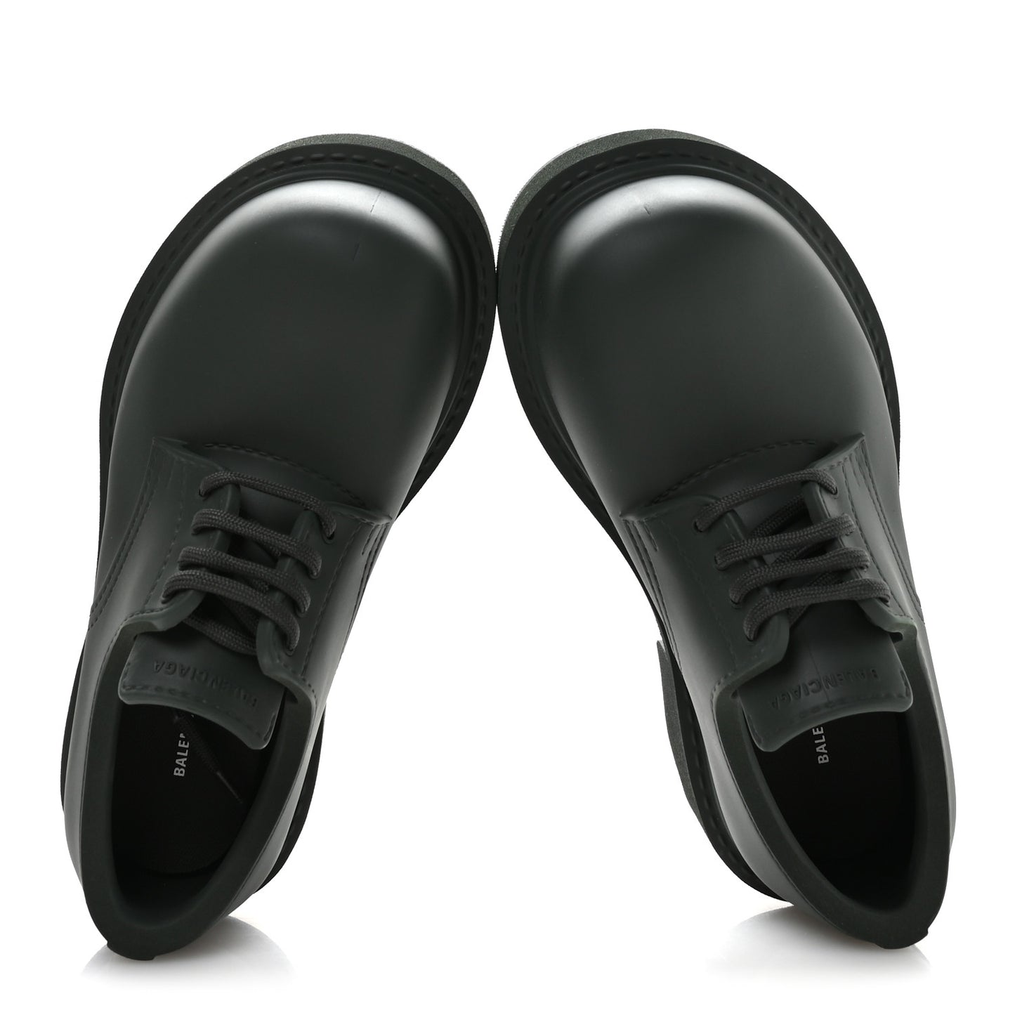 Rubber Steroid Derby Shoes 37 Dark Khaki