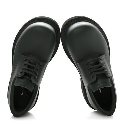 Balenciaga Rubber Steroid Derby Shoes 37 Dark Khaki 2 of 9