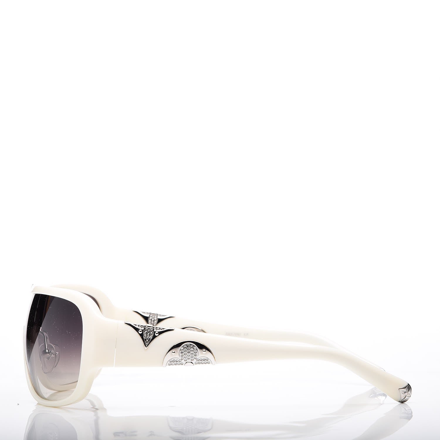 Louis Vuitton Acetate Iris Mask Sunglasses Z0370U White 3 of 7