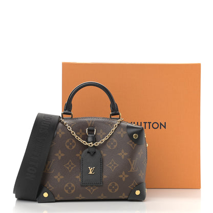 Louis Vuitton Monogram Petite Malle Souple Black 10 of 10