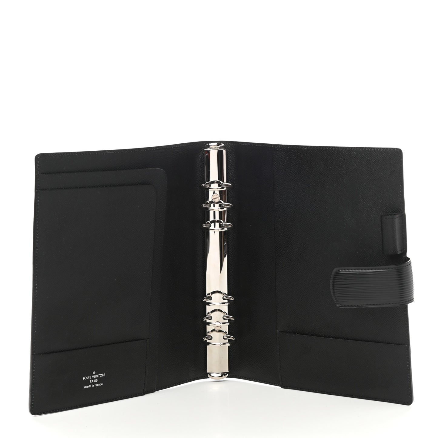 Epi Large Ring Agenda Cover Black