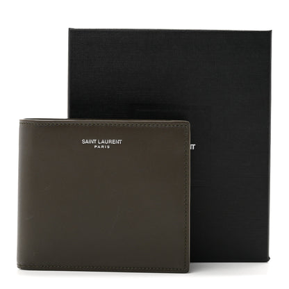 Saint Laurent Smooth Calfskin Paris East West Wallet Light Musk 8 of 8