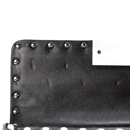 Valentino Garavani Lambskin Small Free Rockstud Spike Shoulder Bag Black 17 of 21