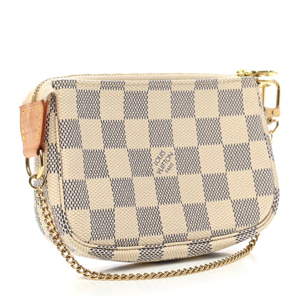 Louis Vuitton Damier Azur Mini Pochette Accessories 3 of 8