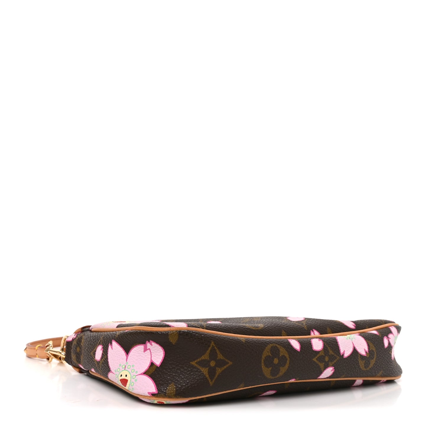 Monogram Cherry Blossom Pochette Accessories Brown