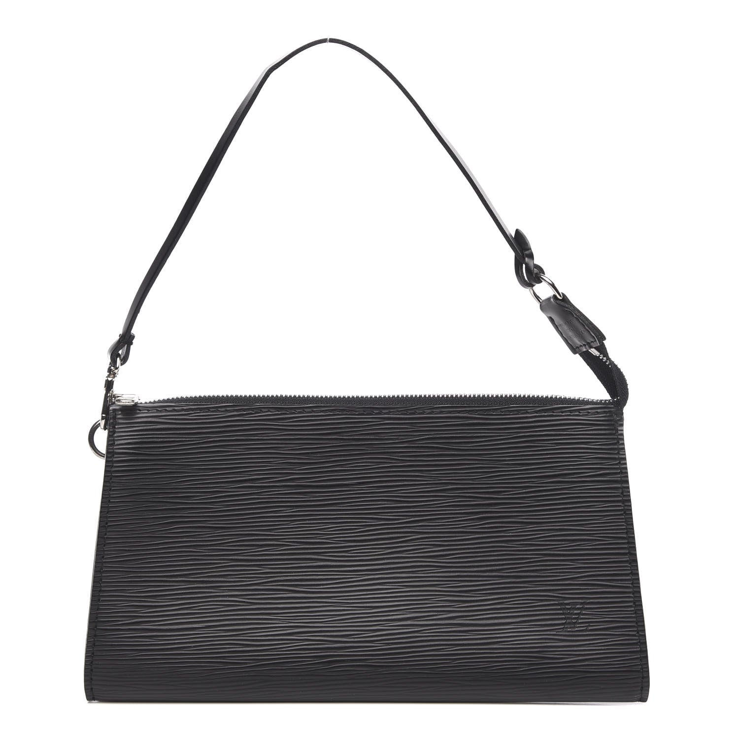 Louis Vuitton Epi Pochette Accessories 24 Black 1 of 9