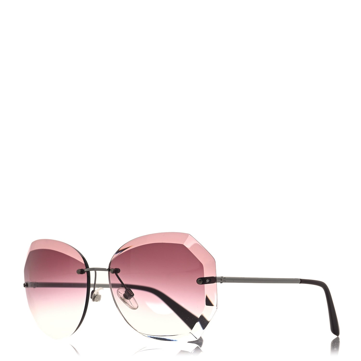 Chanel Metal Spring Round Sunglasses 4220 Pink 1 of 7