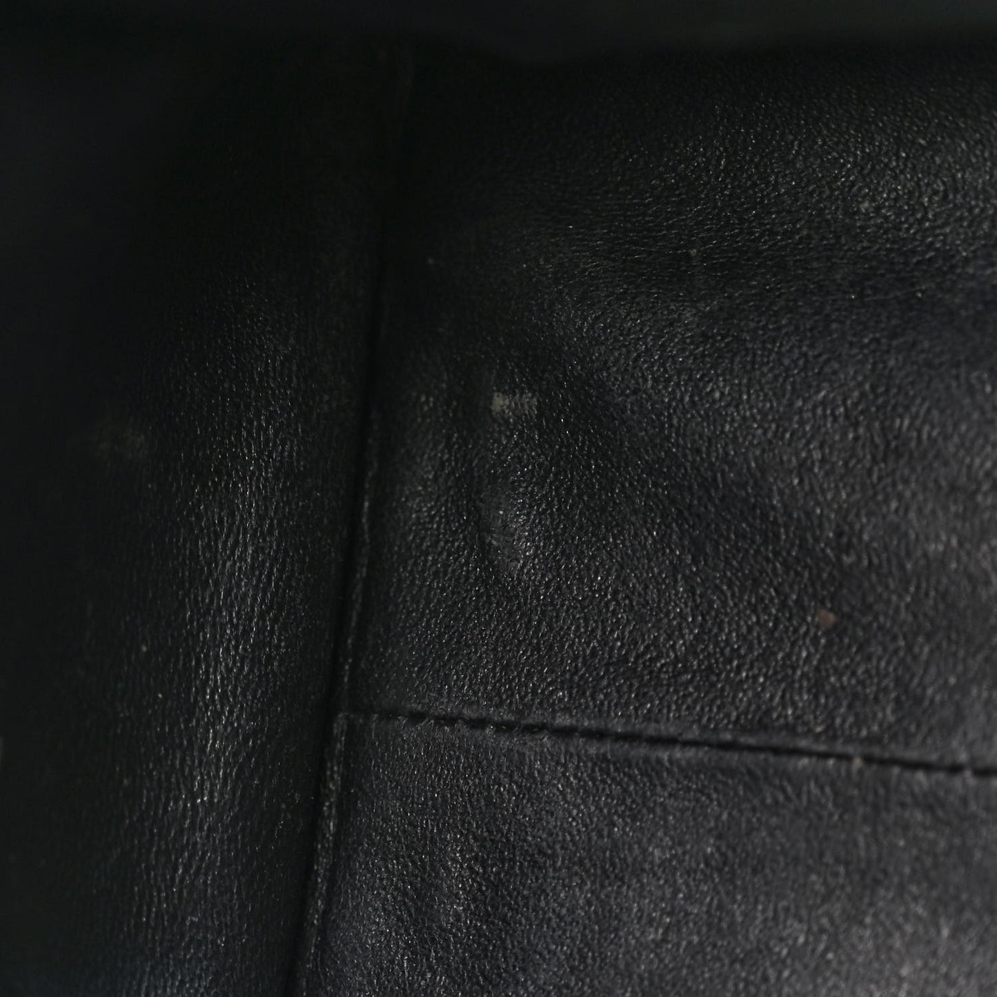 Python Calfskin Embossed Monogram Baby Cabas Black