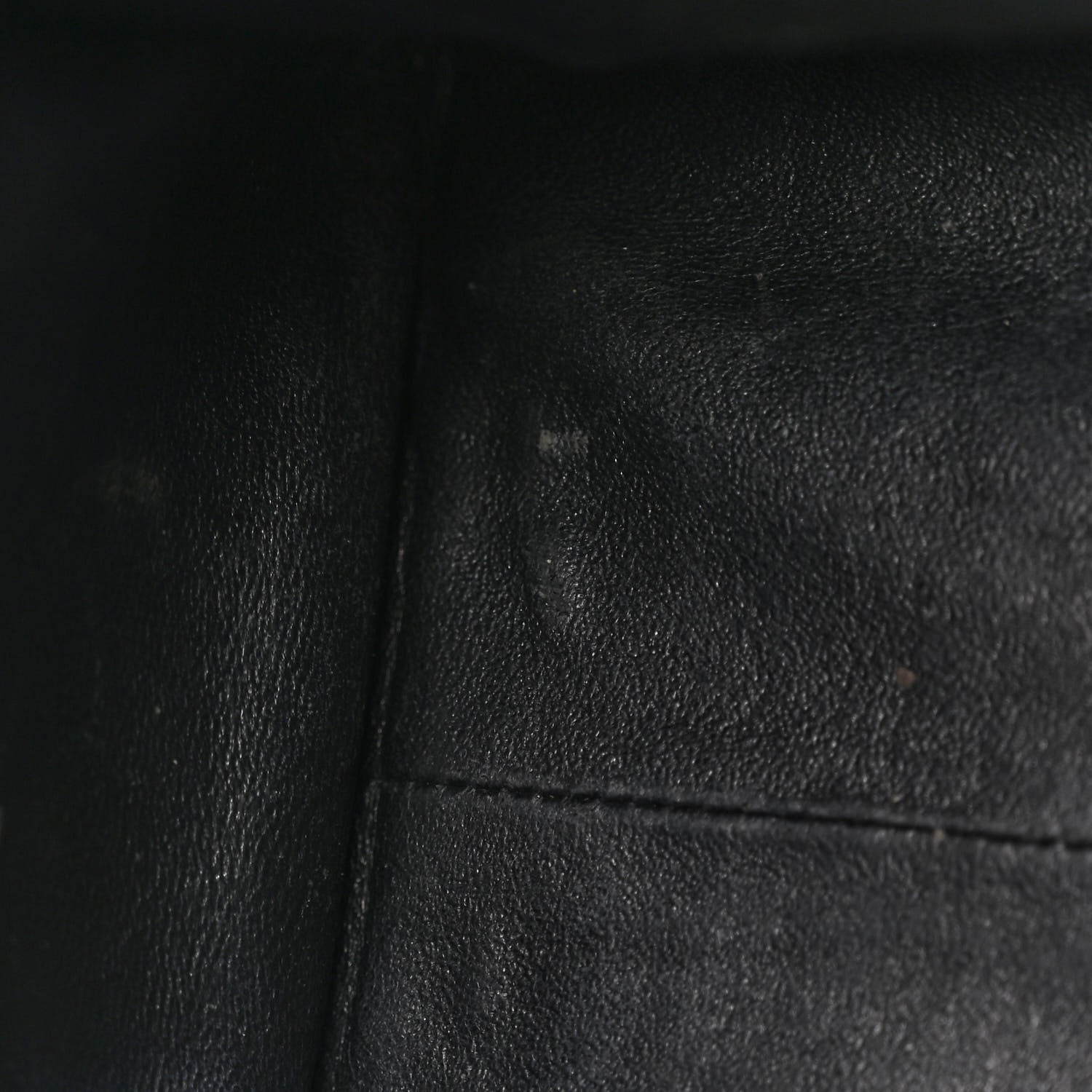 Saint Laurent Python Calfskin Embossed Monogram Baby Cabas Black 11 of 22