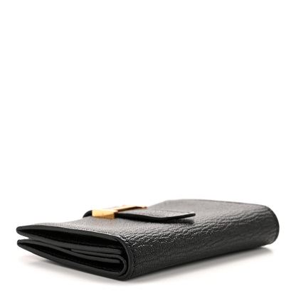 Hermes Chevre Mysore Mini Bearn Wallet Black 4 of 11