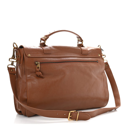Proenza Schouler Lambskin Large PS1 Satchel Saddle 3 of 16