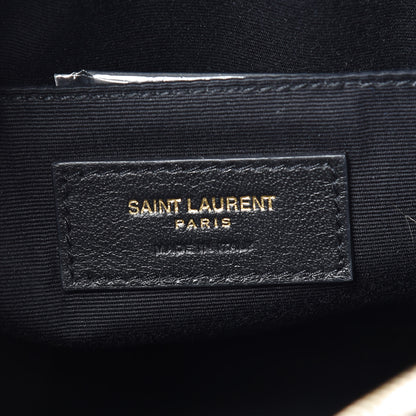 Saint Laurent Calfskin Matelasse Monogram Lou Camera Bag Faggio 6 of 9