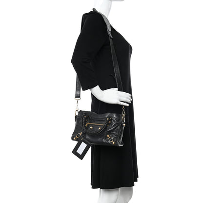Balenciaga Agneau Giant 12 Gold Hardware Mini City Black 2 of 20