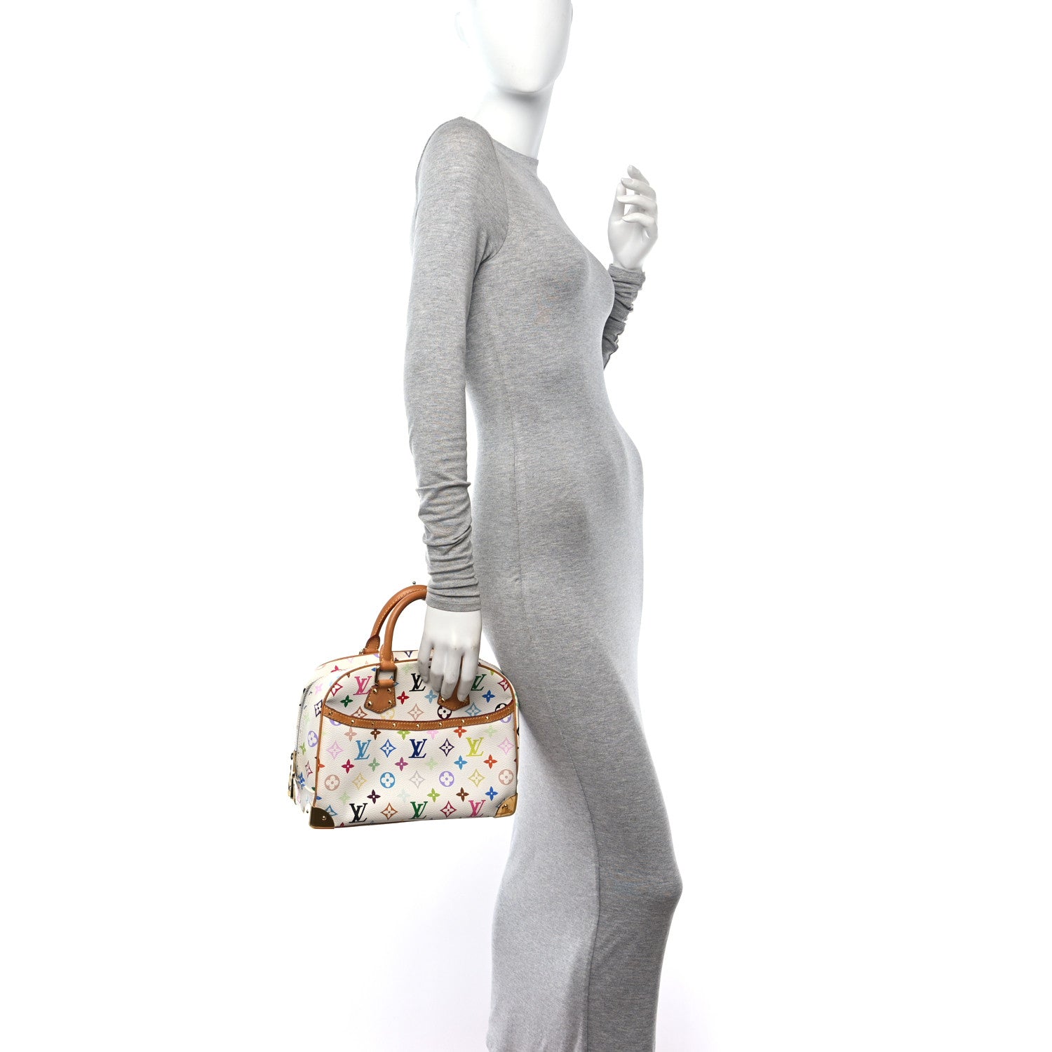 Louis Vuitton Monogram Multicolor Trouville White 2 of 9