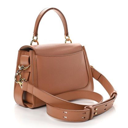 Chloe Calfskin Mini Tess Day Bag Marrone 2 of 10